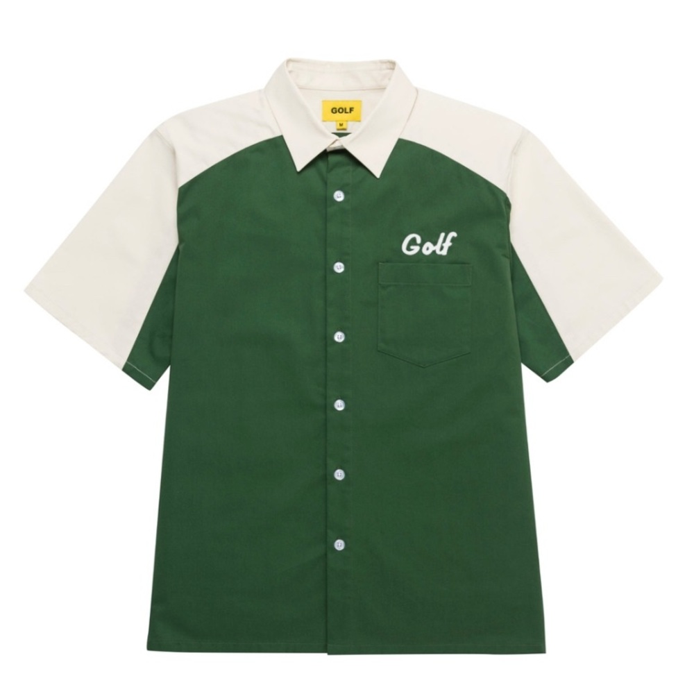 Golf Wang Auto Service Shirt Green - Fall/Winter 2022